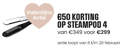 SteamPod Valentijnsactie Banner