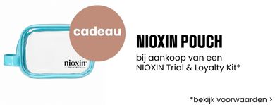 Nioxin Pouch Banner