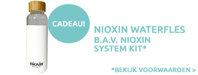 Nioxin waterfles banner
