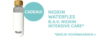 Nioxin waterfles banner