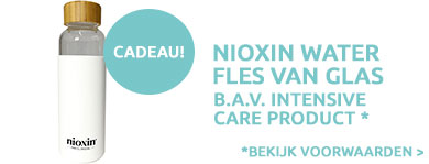 Nioxin waterfles banner