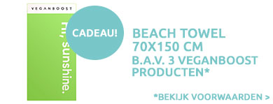 Veganboost Beach Towel Gift Banner