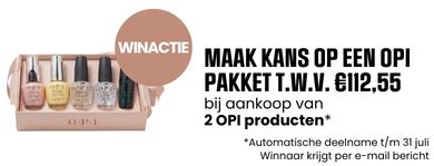 OPI Winactie Juli 2026