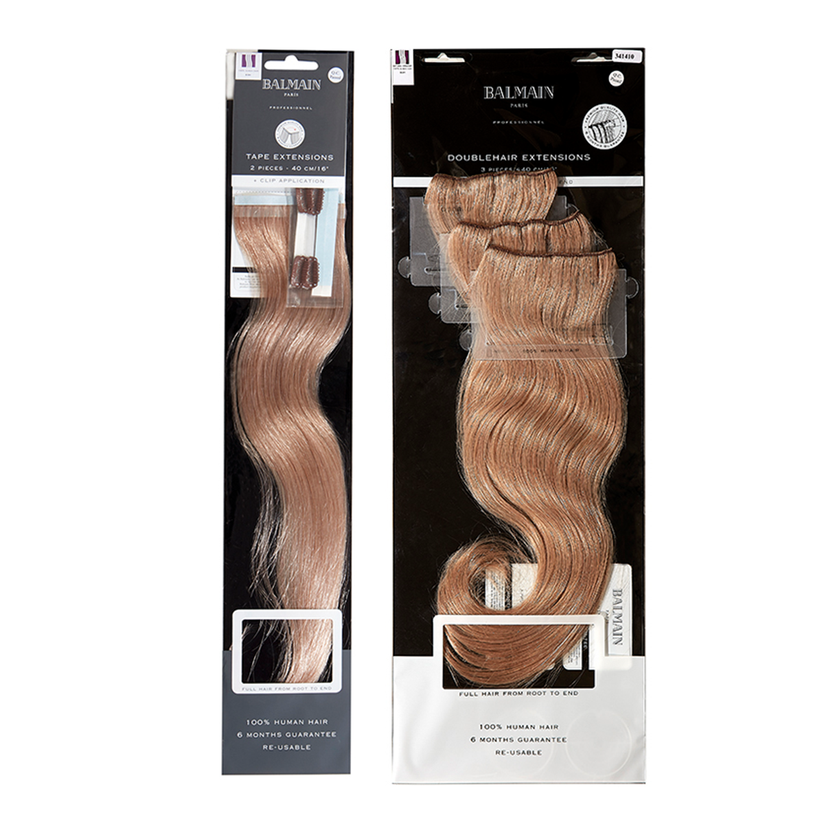 Balmain Hairextensions & Doublehair