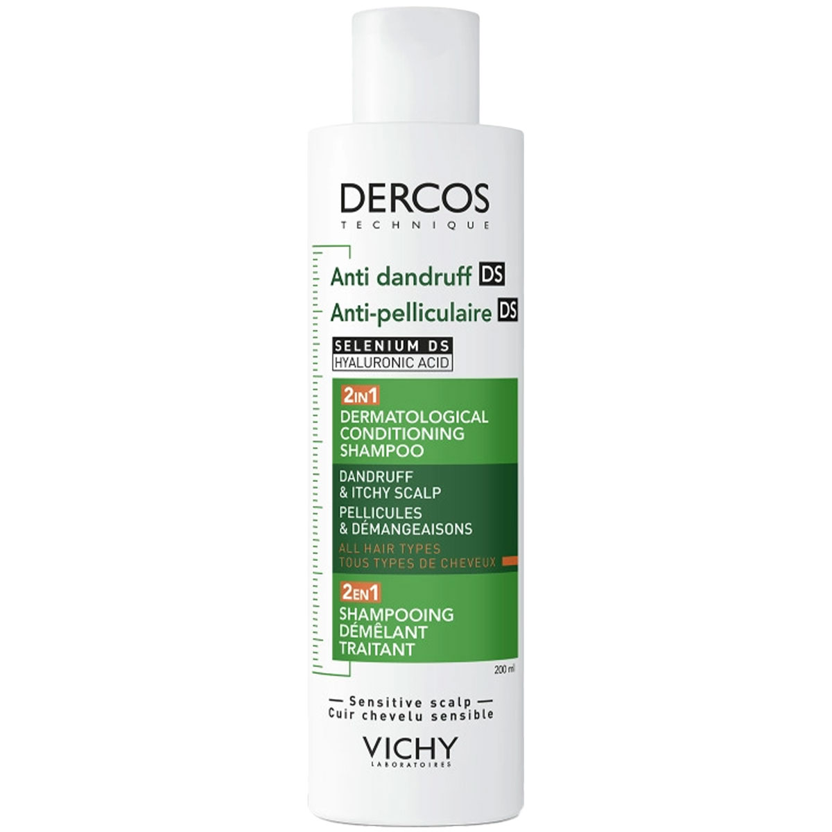 Vichy - Dercos Anti-roos 2-in-1 Shampoo+conditioner - 390 ml 1