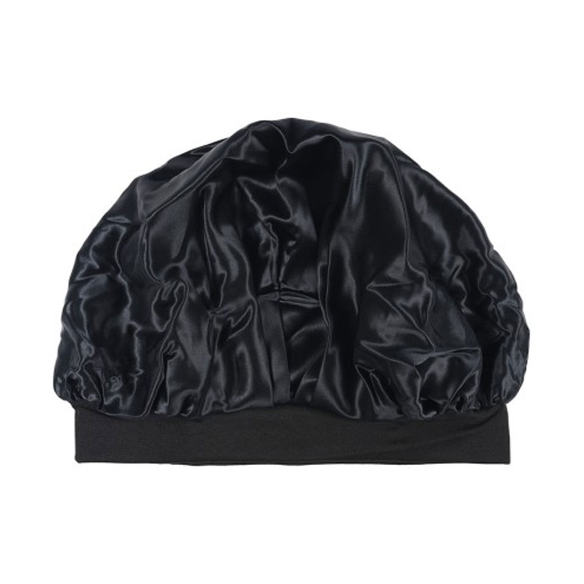 Beauty Pillow - Luxury Silk Bonnet - Black 1