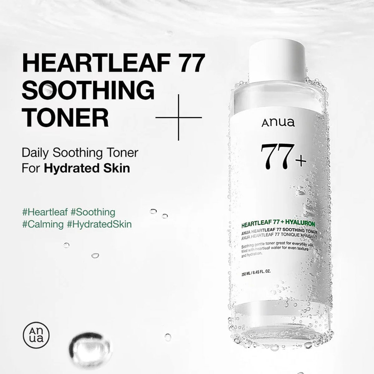 Anua - Heartleaf 77% Soothing Toner - 250 ml