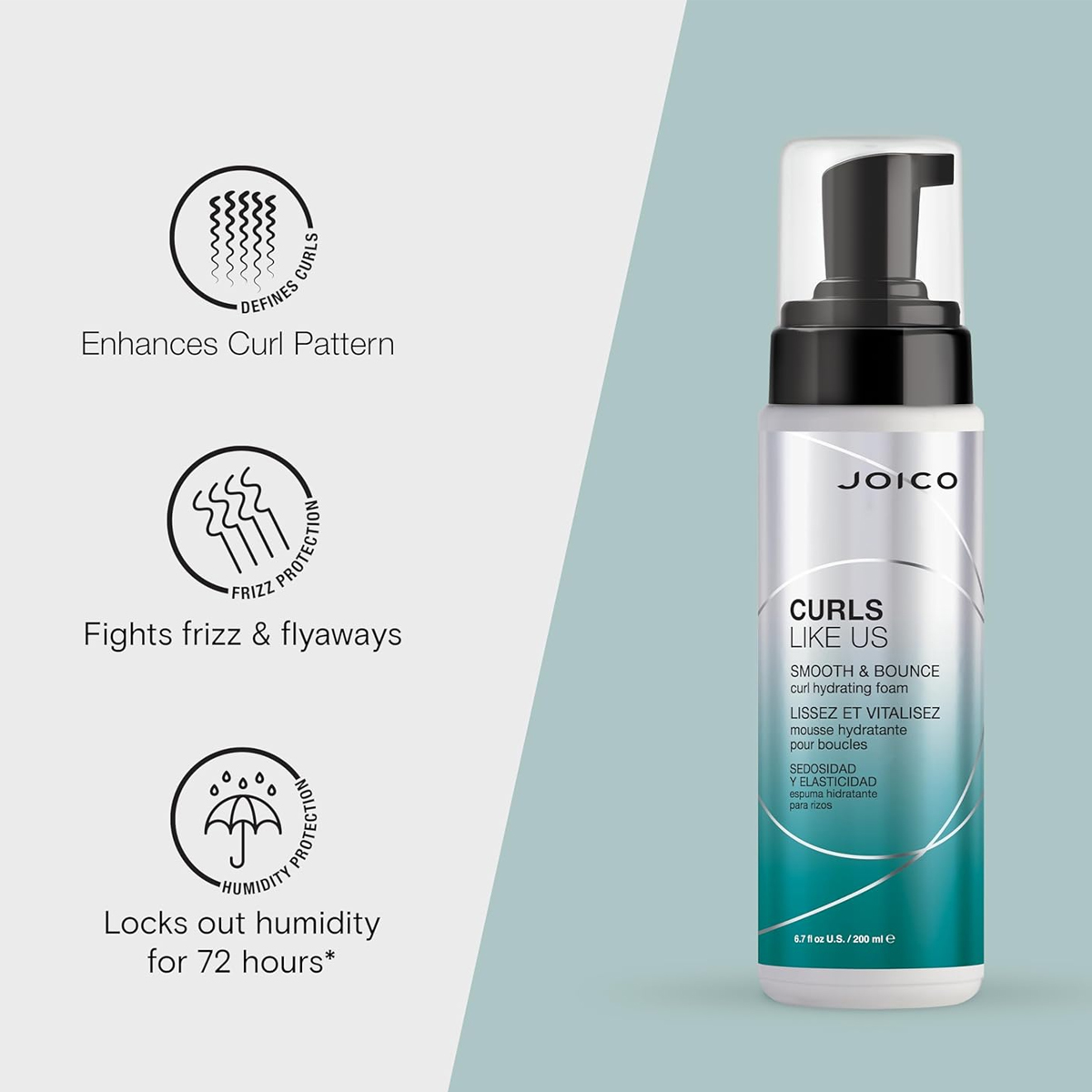 Joico - Curls Like Us Hydra Foam - 200 ml 5