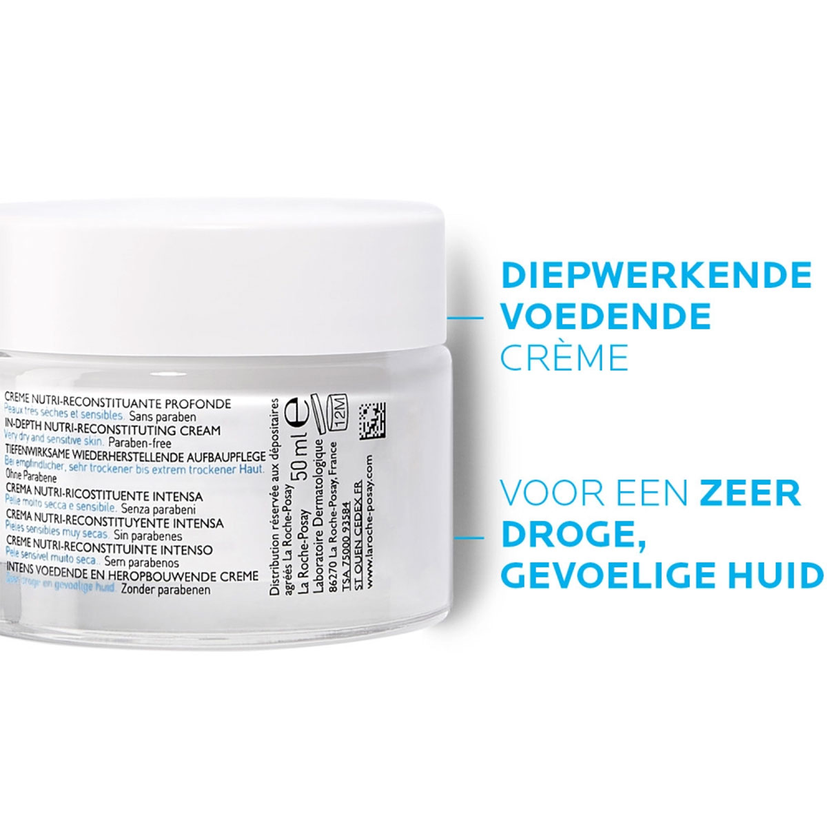 La Roche-Posay - Nutritic Intens Rijke Creme - 50 ml 4