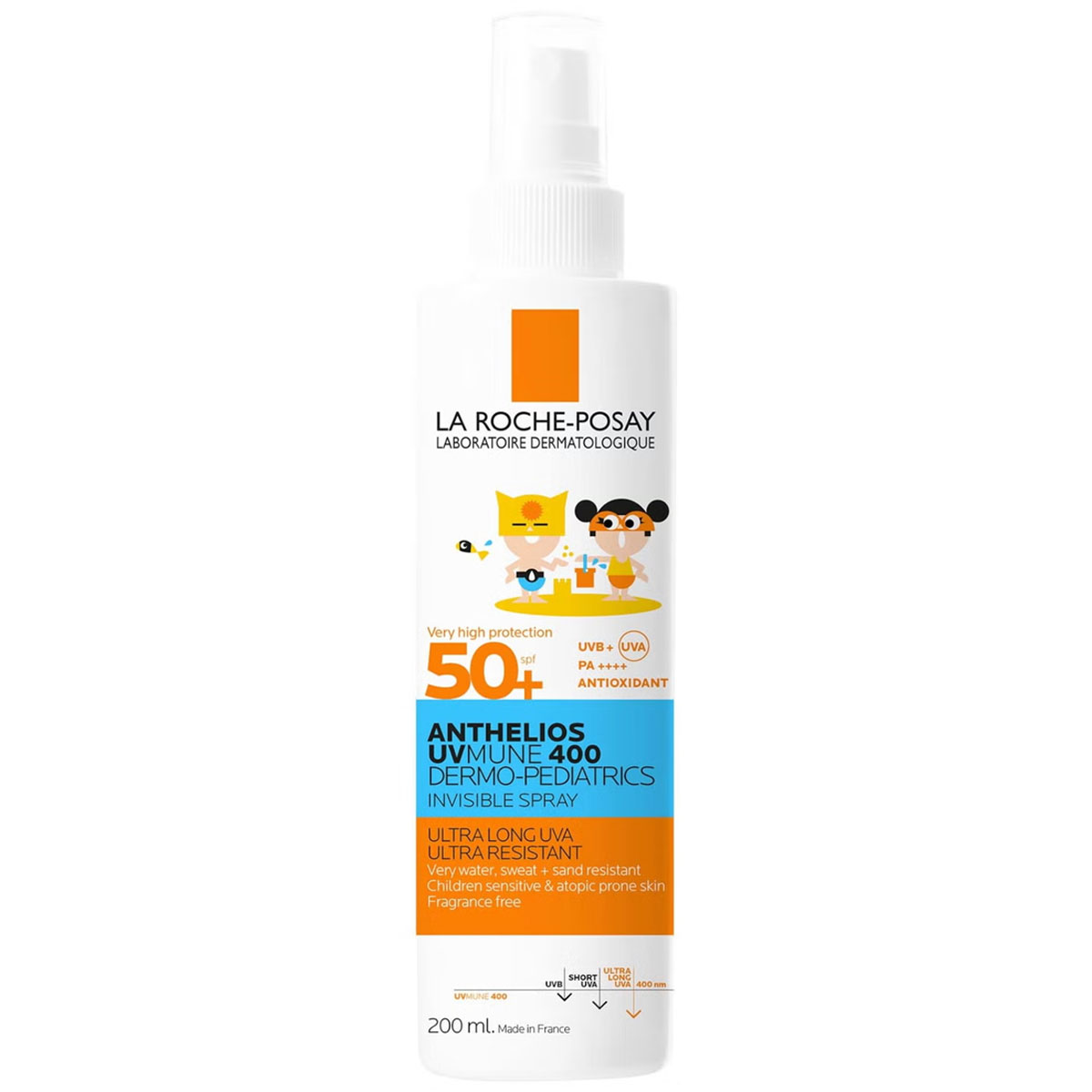 La Roche-Posay UVMune Kids Invisible Spray SPF50+ 200 ml - morgen in huis