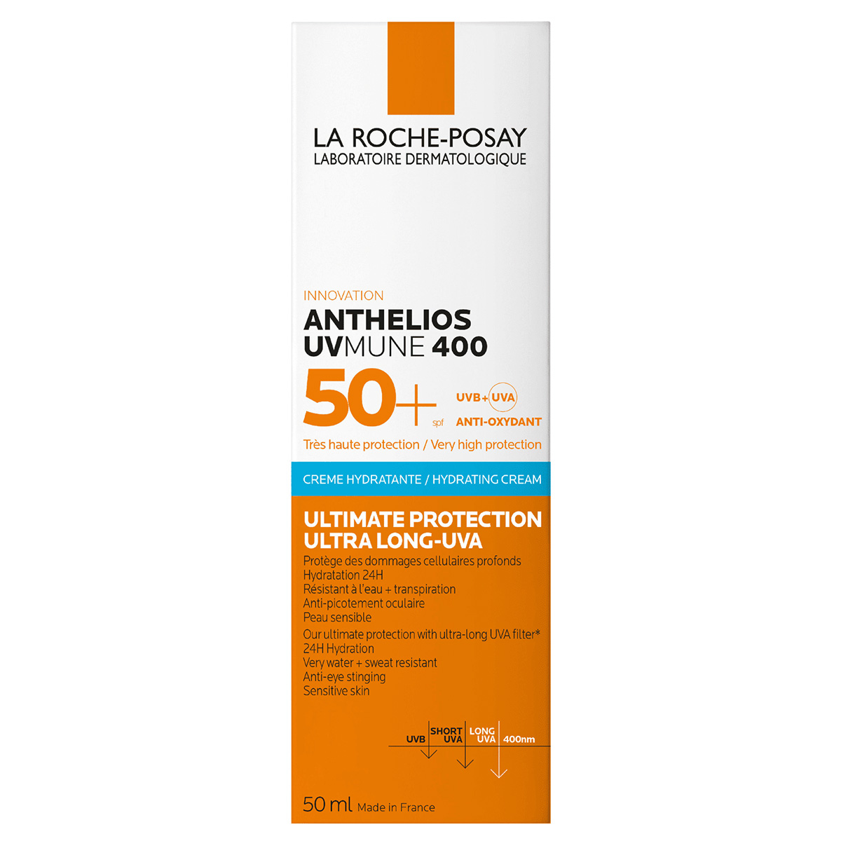 La Roche-Anthelios - Uvmune Creme SPF50 - 50 ml