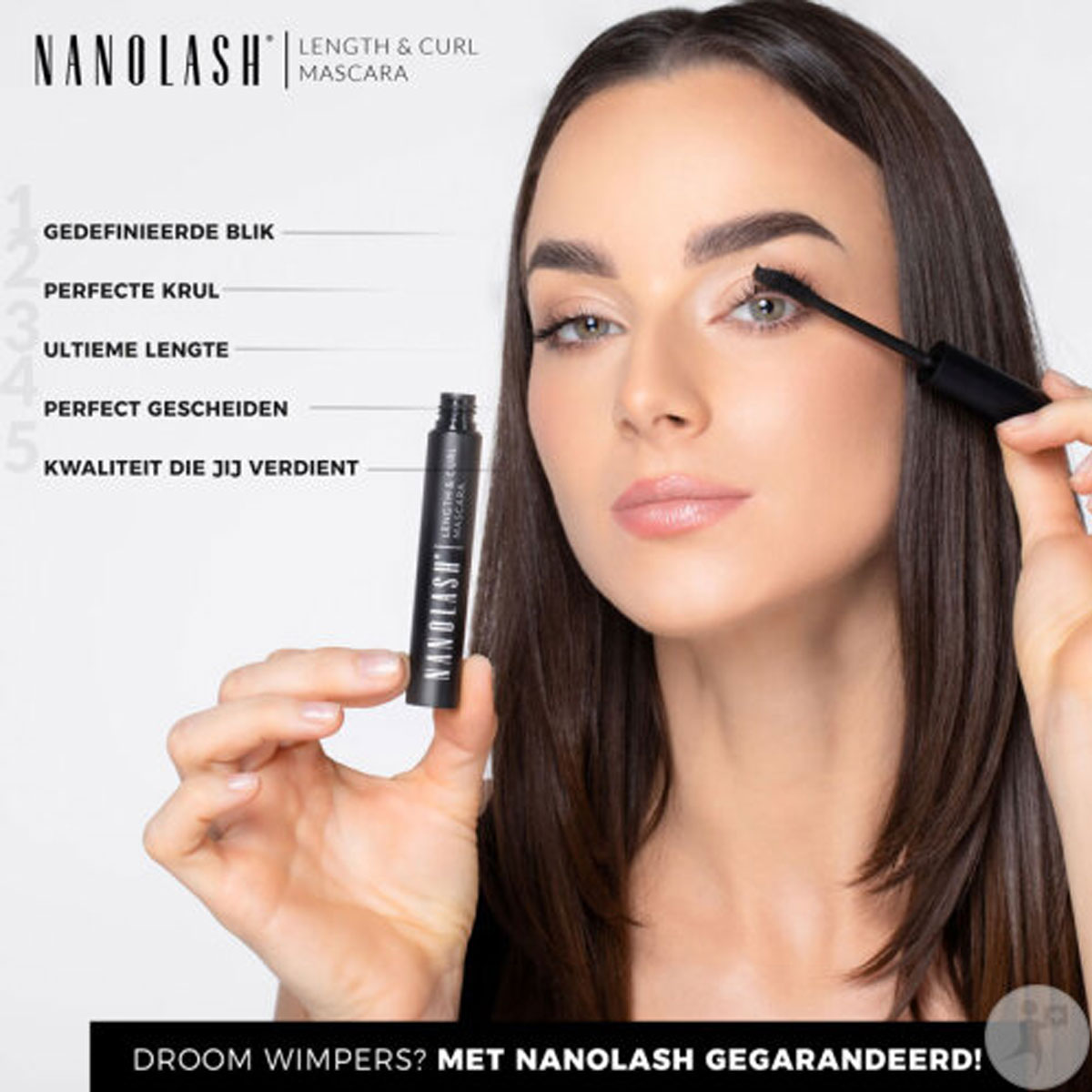 NanoLash - Length & Curl Mascara - 10 ml 4