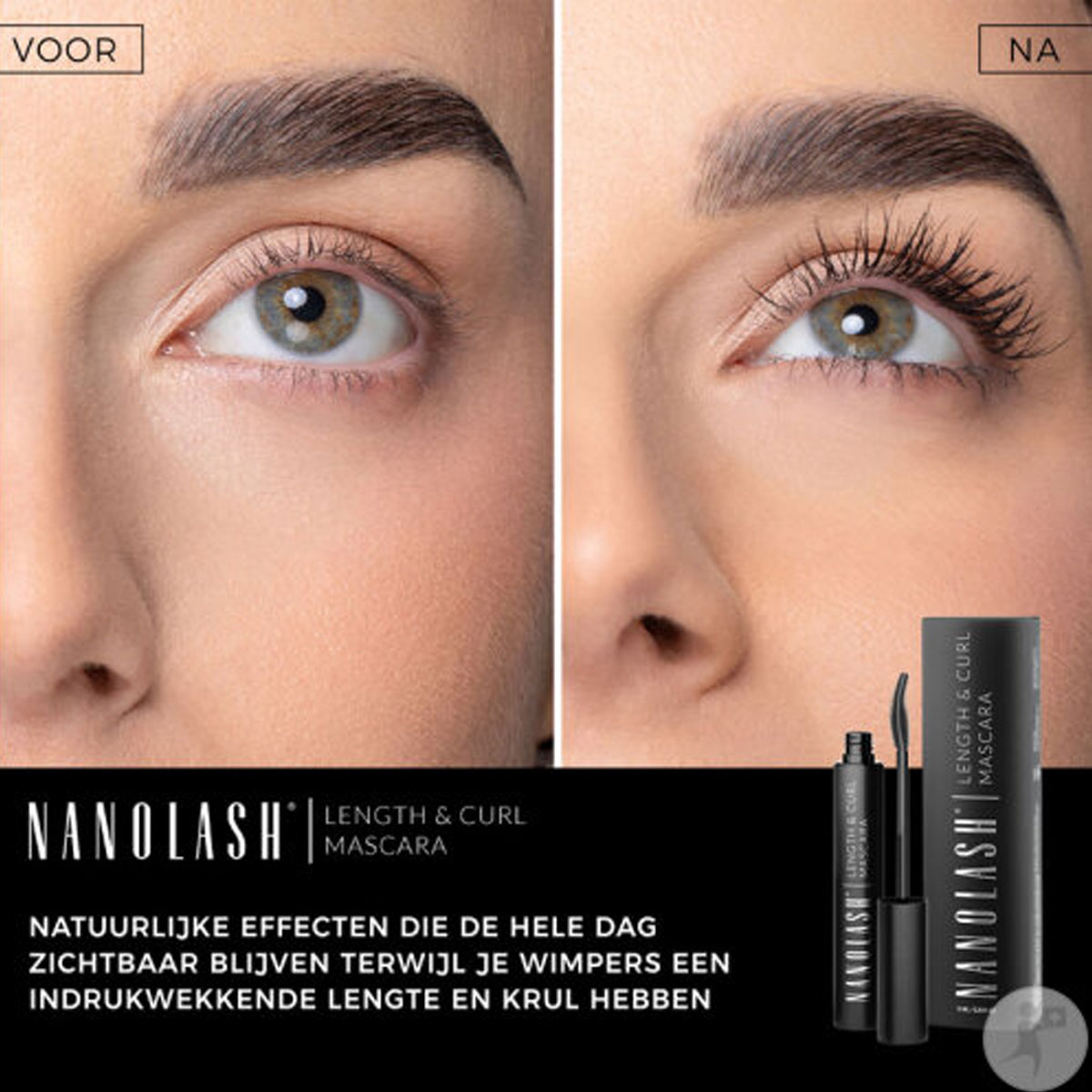 NanoLash - Length & Curl Mascara - 10 ml 3