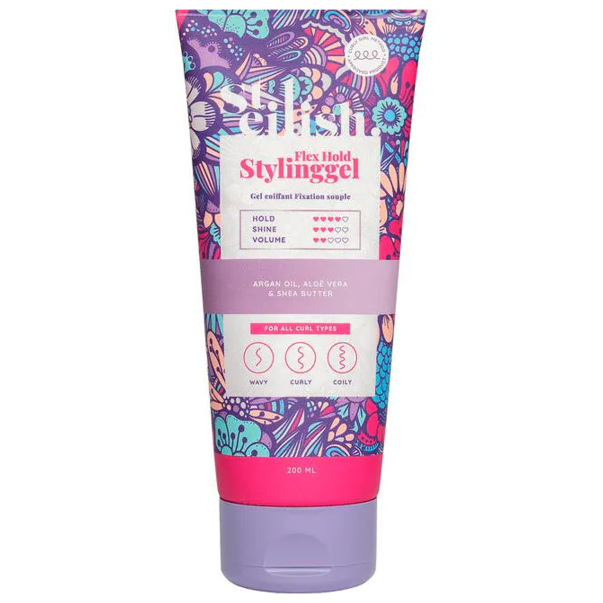 Steilish - Flex Hold Curl Styling Gel - 200 ml
