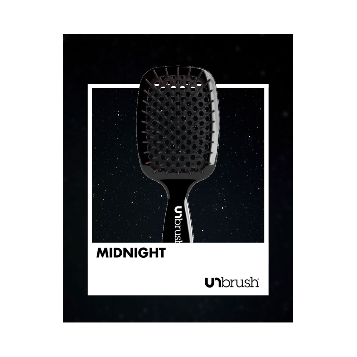 UNbrush - Detangling Hair Brush - Midnight Black 5