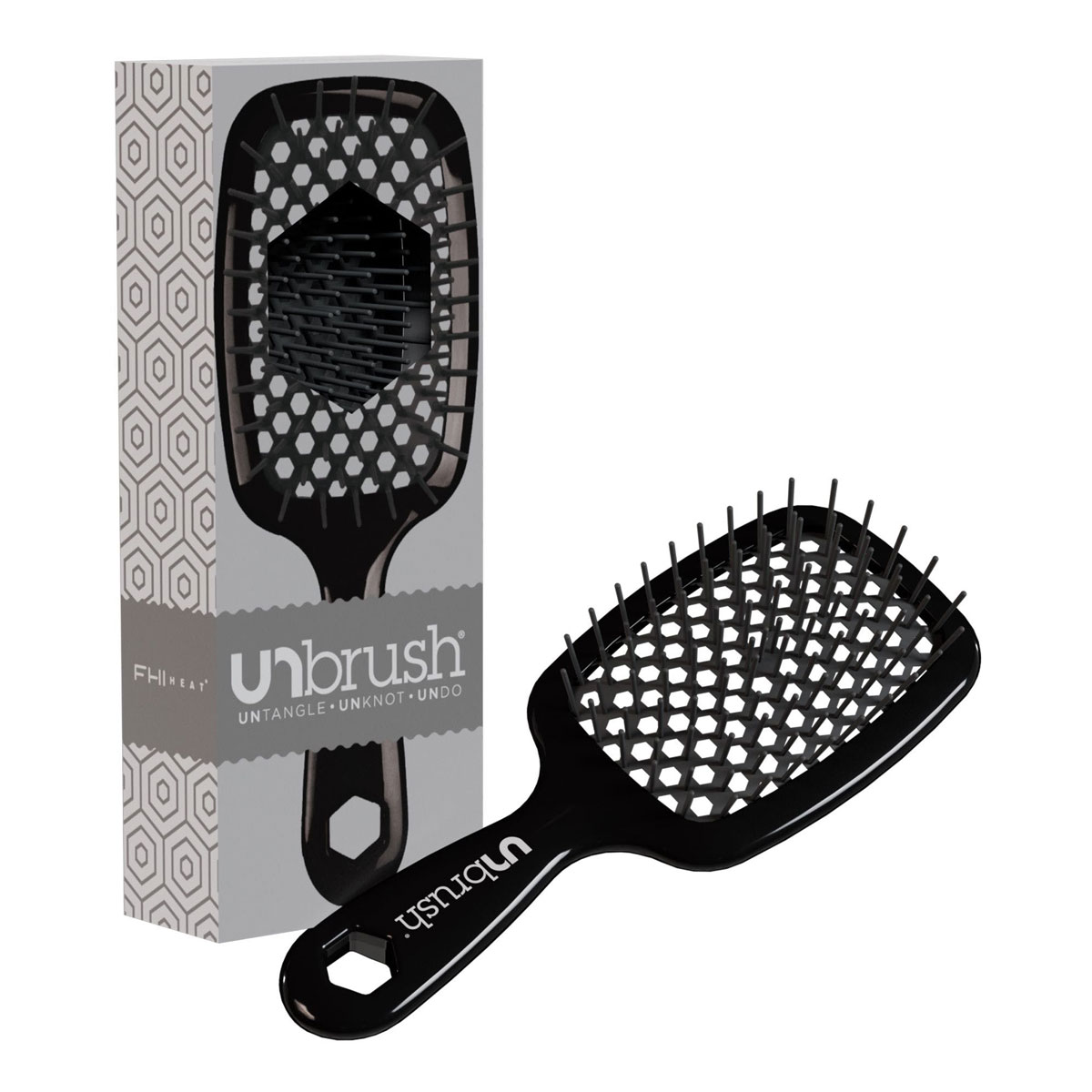 UNbrush - Detangling Hair Brush - Moonlight Grey 4