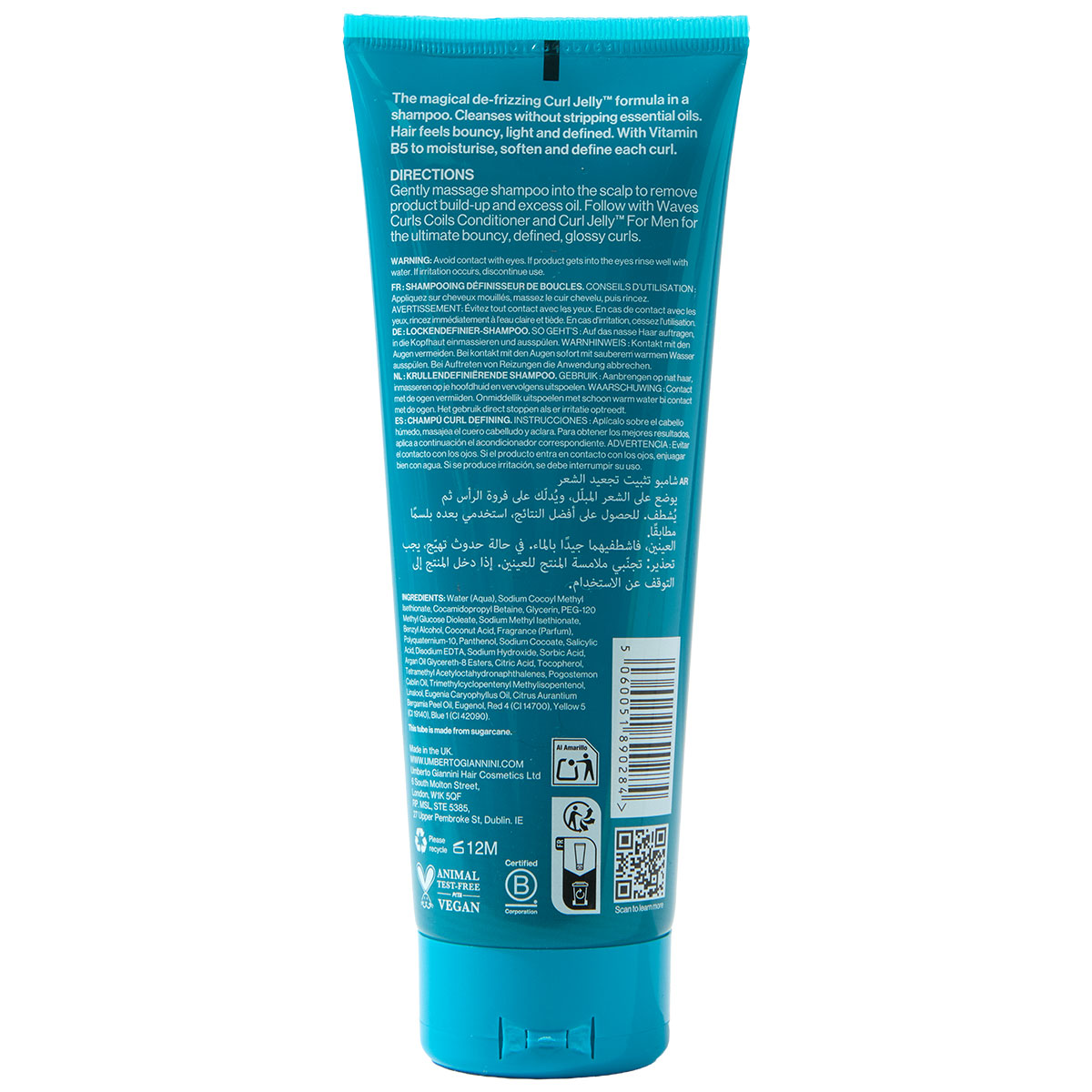 Umberto Giannini - Mens Waves, Curls & Coils Wash - 250 ml 3