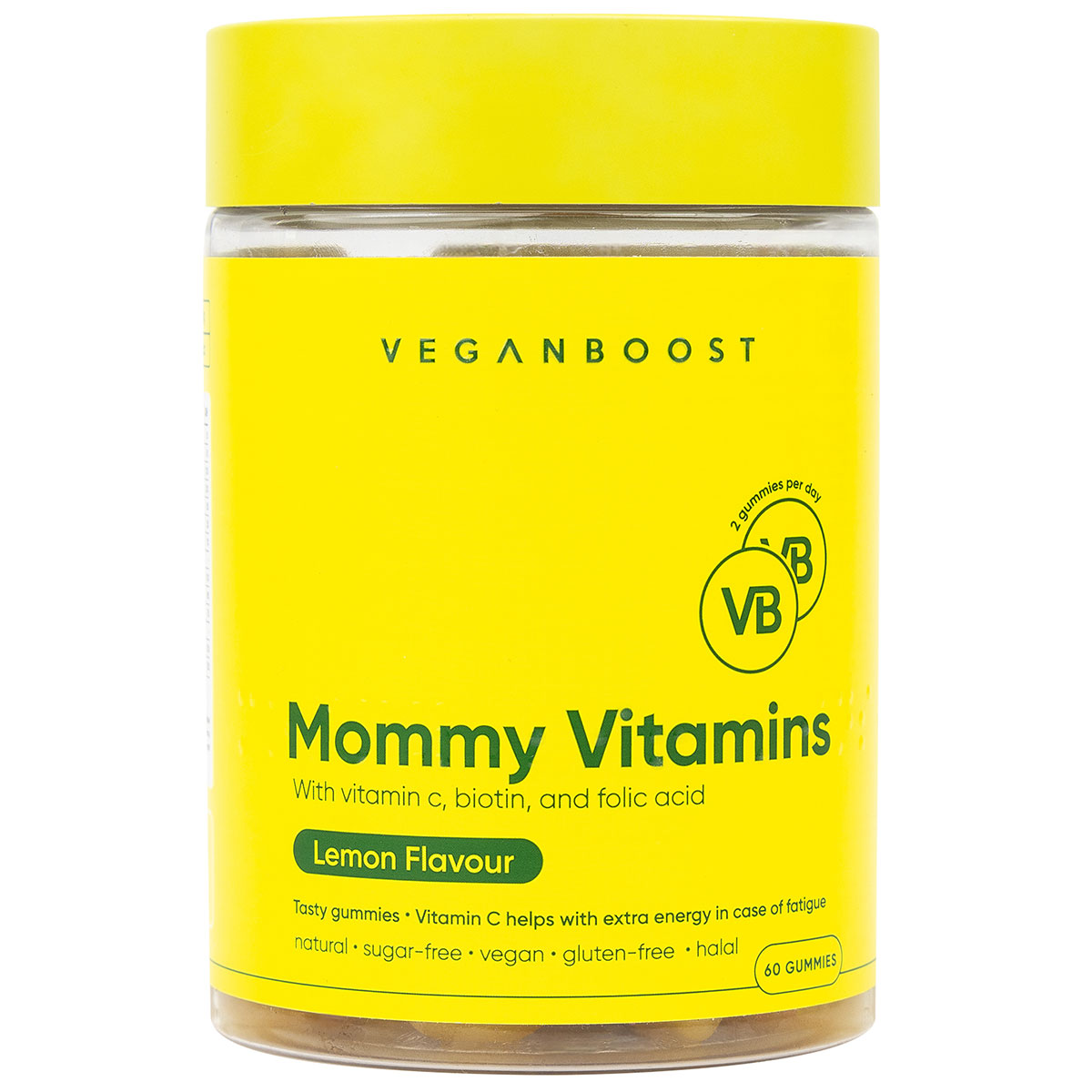 Veganboost - Hairvitamin Mommy - Lemon 1