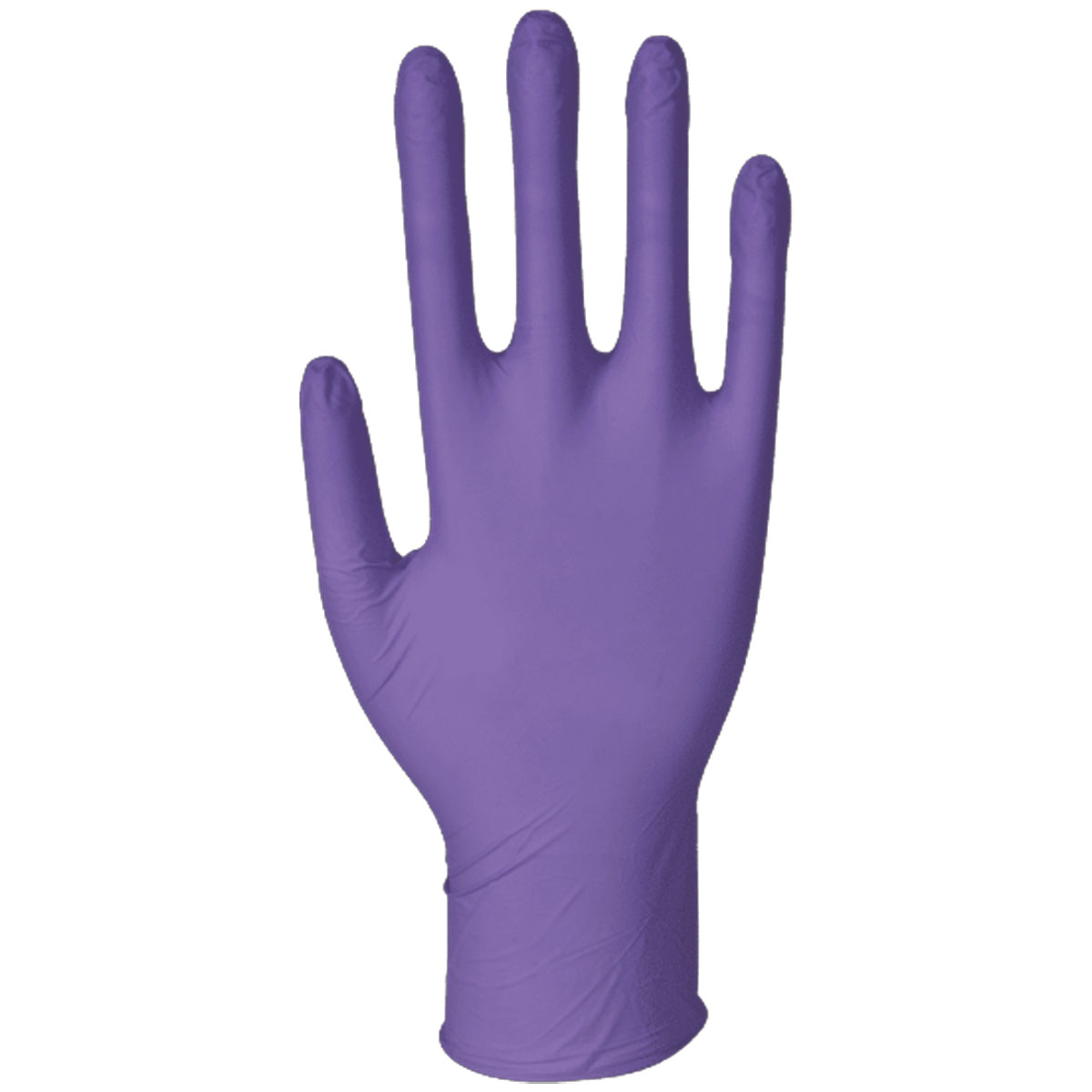 Abena - Handschoenen Nitril Poedervrij Paars 100 stuks - L