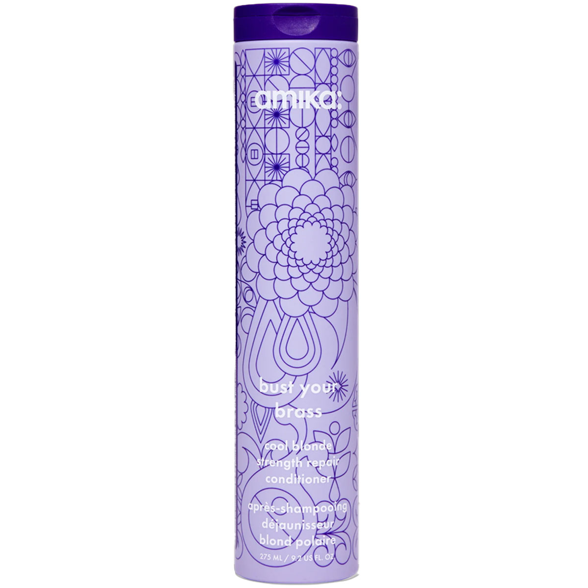 Amika - Bust Your Brass Cool Blonde Repair Conditioner - 275 ml 1