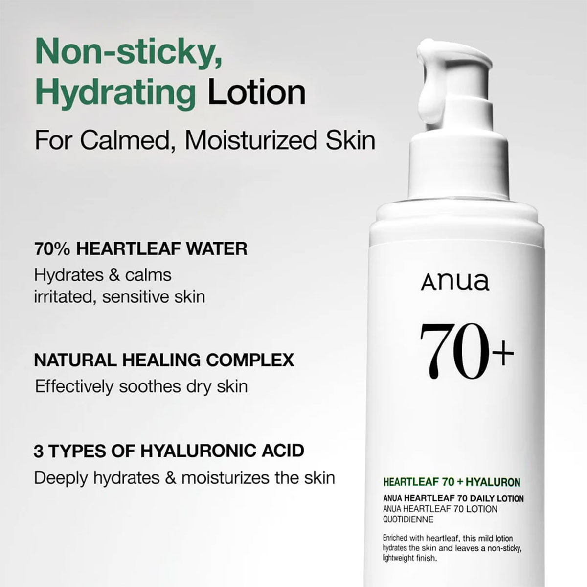 Anua - Heartleaf 70% Daily Lotion - 200 ml 5