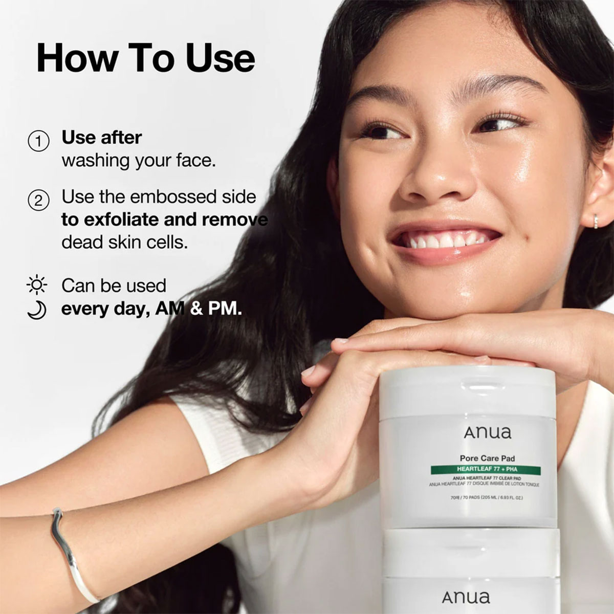 Anua - Heartleaf 77 Clearpad - 160 ml 4