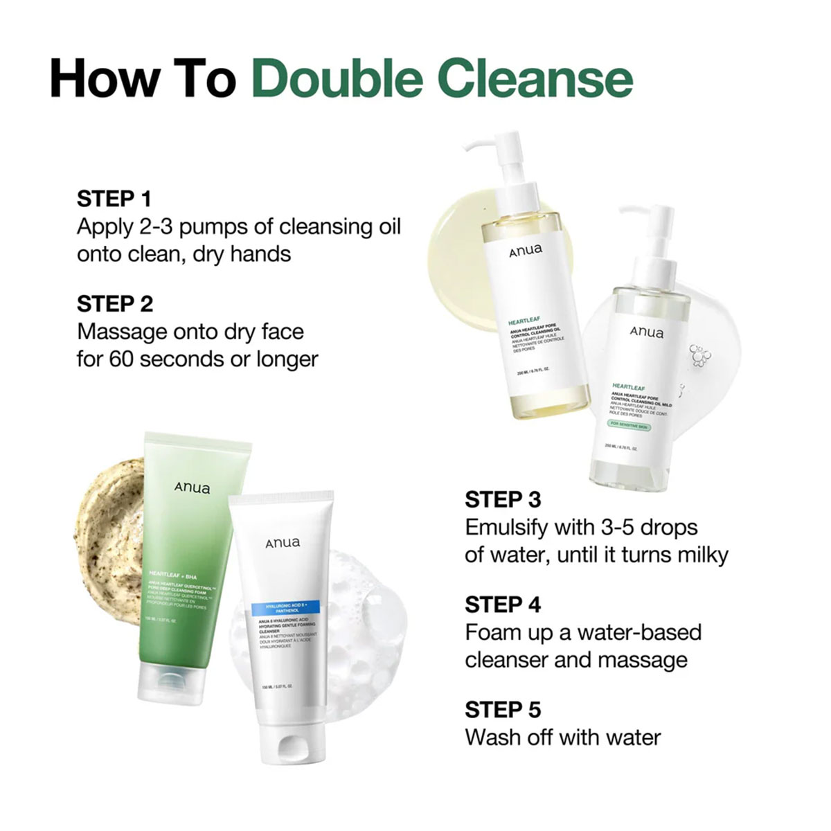 Anua - Heartleaf Pore Control Cleansing Oil - 200 ml 4