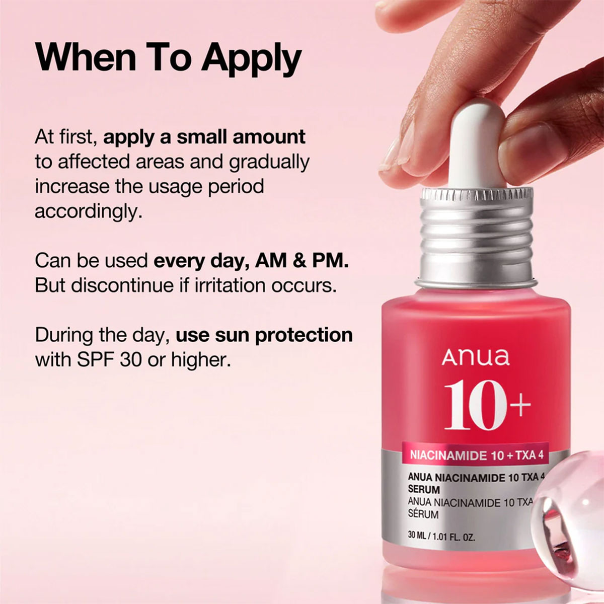 Anua - Niacinamide 10% + Txa Serum - 30 ml 4