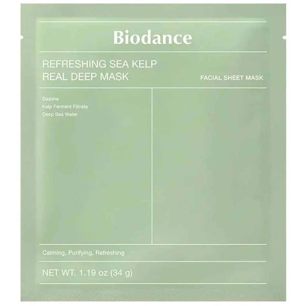 Biodance - Refreshing Sea Kelp Real Deep Mask