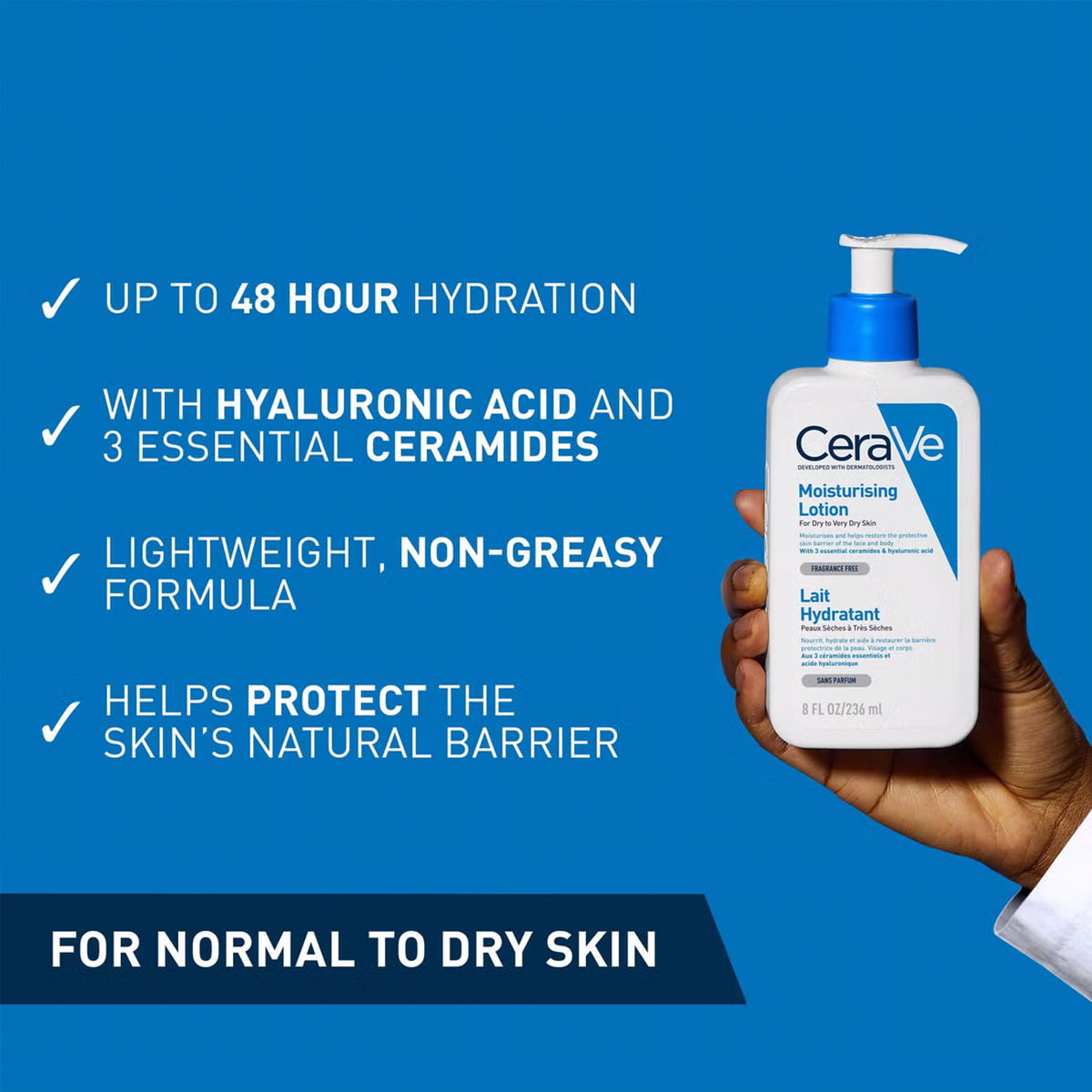 CeraVe - Hydraterende Melk - 236 ml 3