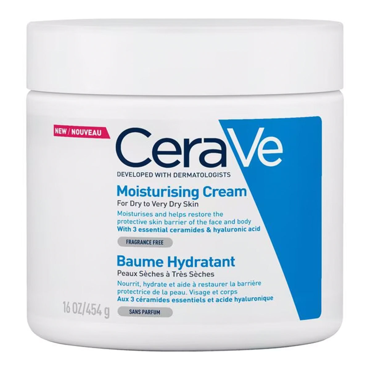 CeraVe - Baume Hydratant Hydraterende Crème - 454 gr 1