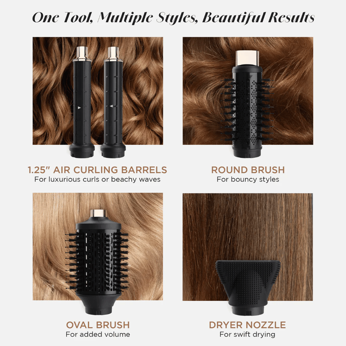 CHI - LAVA AirGlam Multi Styler - Zwart 4