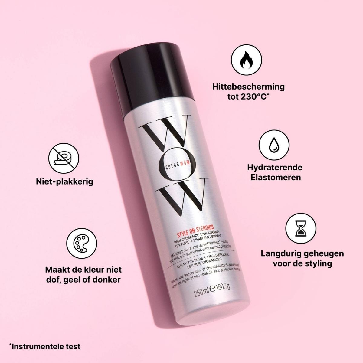 Color Wow - Style On Steroids Enhancing Texture Spray - 250 ml 3