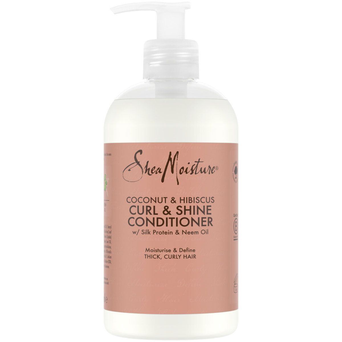 Shea Moisture - Coconut & Hibis Curl & Shine Conditioner - 384 ml 1