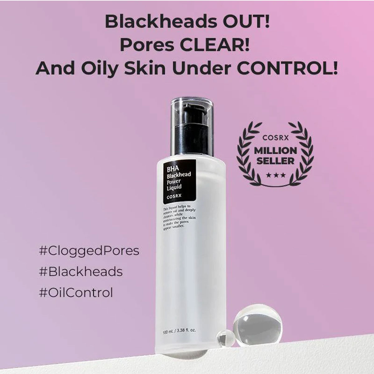 COSRX – BHA Blackhead Power Liquid – 100 ml 2