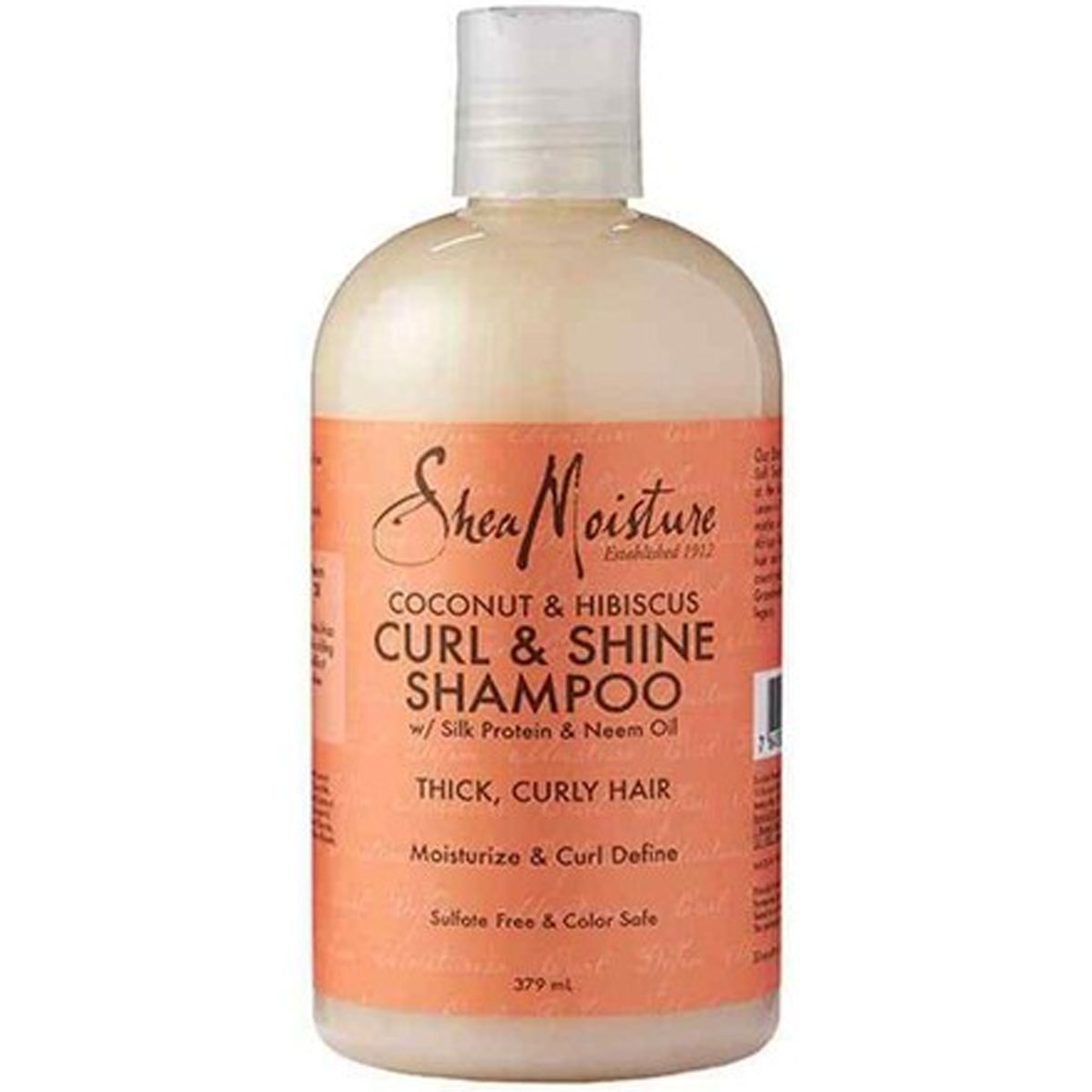 Shea Moisture - Coconut & Hibiscus Curl & Shine Shampoo - 384 ml 1