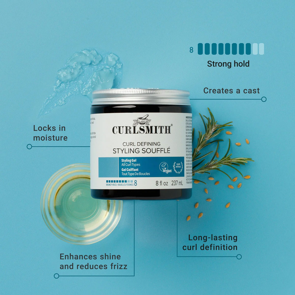 Curlsmith - Curl Define Souffle Gel - 59 ml 3