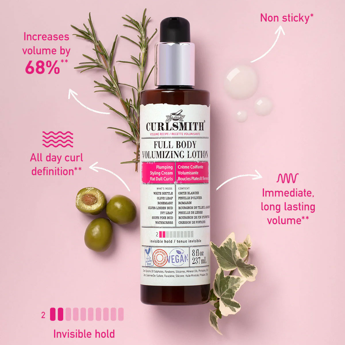 Curlsmith - Full Body Volumizing Lotion - 237 ml 3