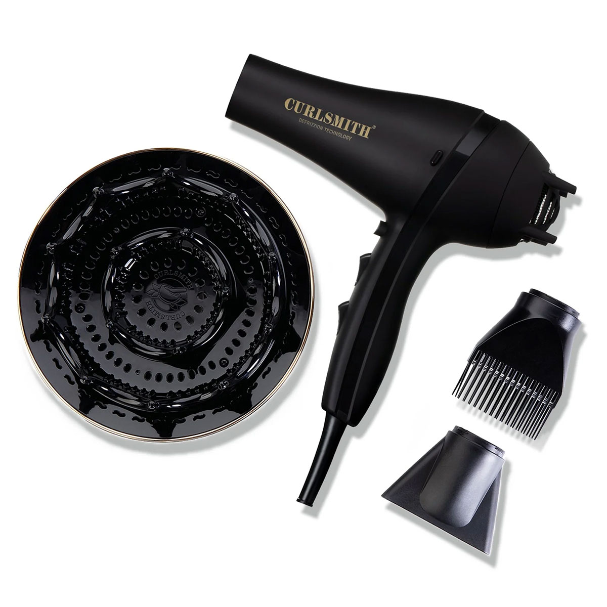 Curlsmith - Defrizzion Dryer & XXL Diffuser 1