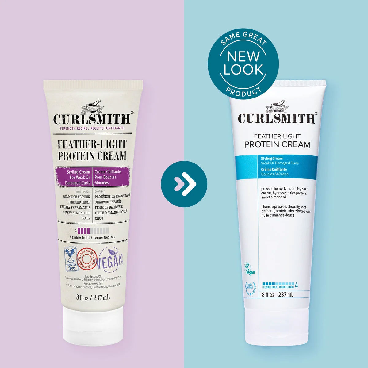 Curlsmith - Feather Light Protein Cream - 237 ml 3