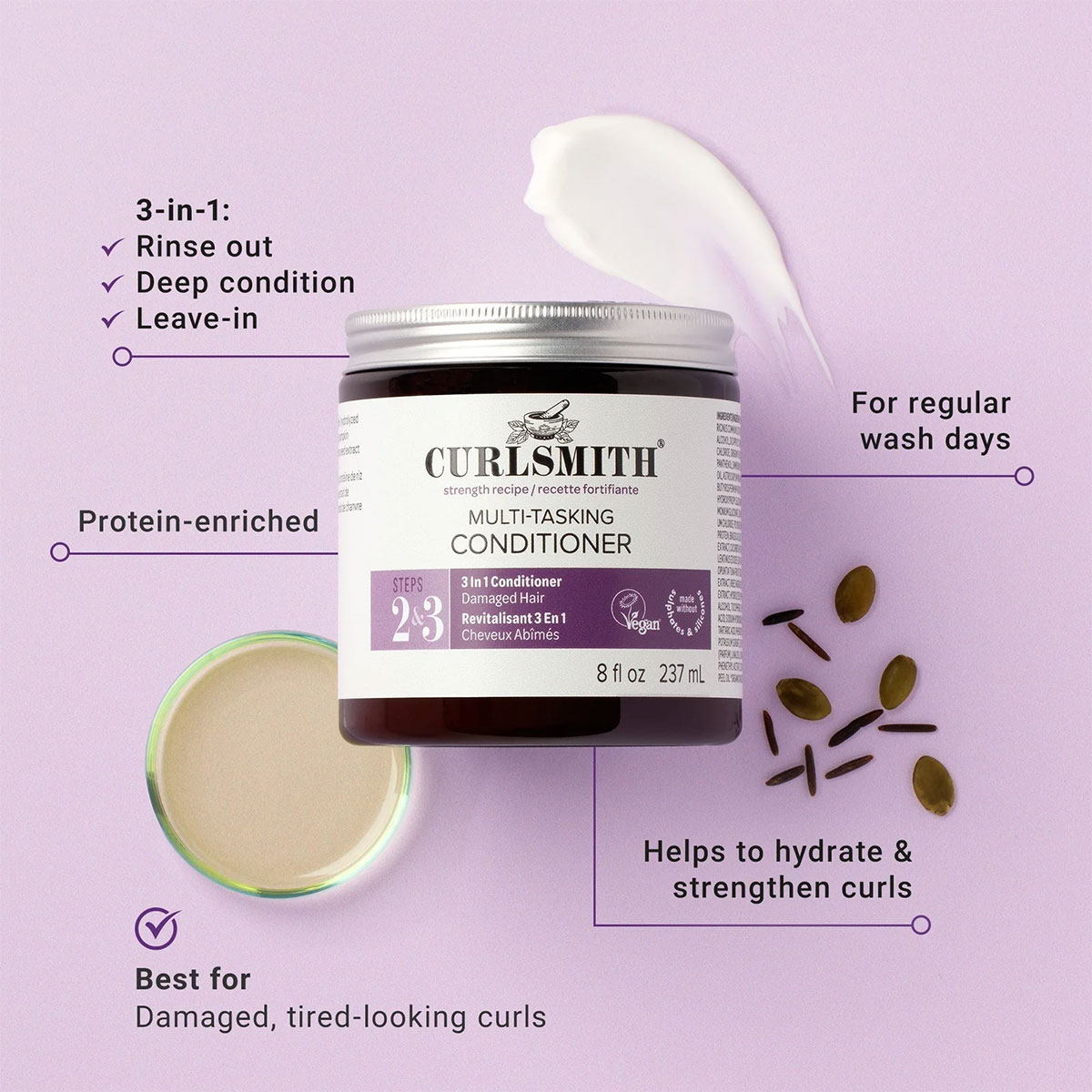 Curlsmith - Multi Tasking Conditioner - 59 ml 2