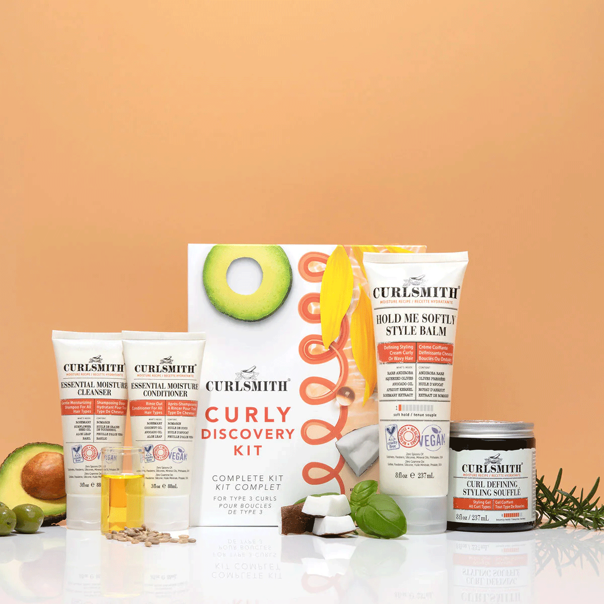 Curlsmith Curly Wash Day Discovery Kit 2