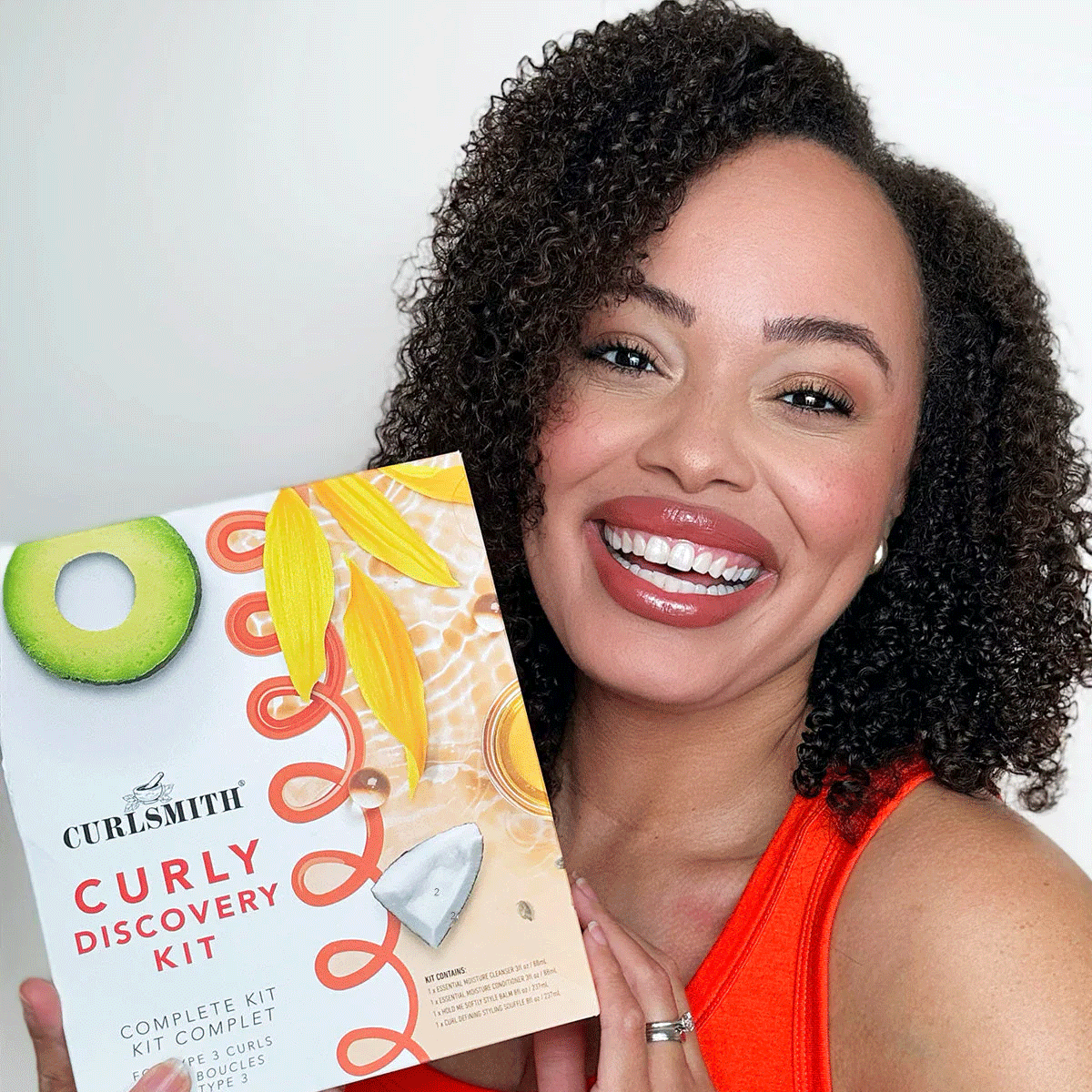 Curlsmith Curly Wash Day Discovery Kit 4