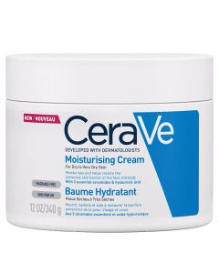 CeraVe Hydraterende Cr&egrave;me - voor Droge tot Zeer Droge Huid - 340g