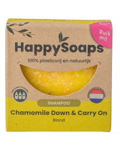 HappySoaps Shampoo Bar Chamomile Down & Carry On 70 gr