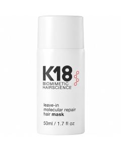 K18 Leave In Molecular Repair Hair Mask witte pompfles als pakshot