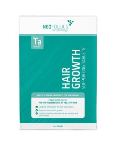 Neofollics - Hair Growth Supporting Tablets - Dagelijkse ondersteuning voor sterke haargroei - 100 Stuks