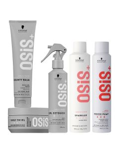 Schwarzkopf - OSiS+ - Type 3B Krullend haar - Set voor veerkrachtige krullen
