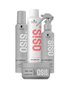 Schwarzkopf - OSiS+ - Type 3C Krullend haar - Set voor spiraalkrullen