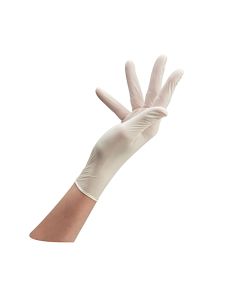 Sibel - Latex Wegwerphandschoenen Gepoederd Wit - 100 Stuks